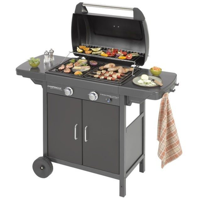 Afbeelding laden in galerijviewer, Campingaz 2 series lx plus d gasbarbecue (zwart)
