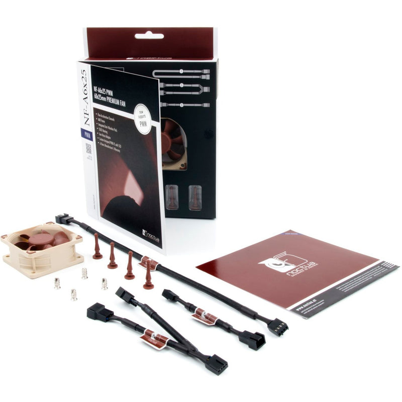 Afbeelding laden in galerijviewer, Noctua nf-a6x25 pwm case fan (60 x 60 x 25 mm)
