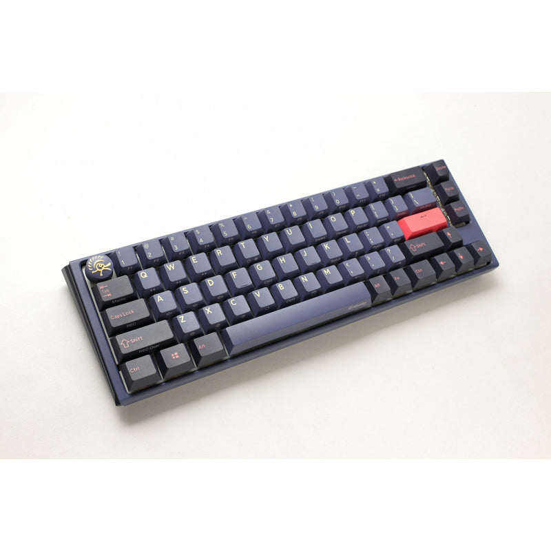 Afbeelding laden in galerijviewer, Ducky one 3 cosmic blue sf rgb mechanisch toetsenbord (donkerblauw, us lay-out (qwerty), cherry mx brown, 65%, rgb leds, double-shot pbt, hot-swappable, quack mechanics)
