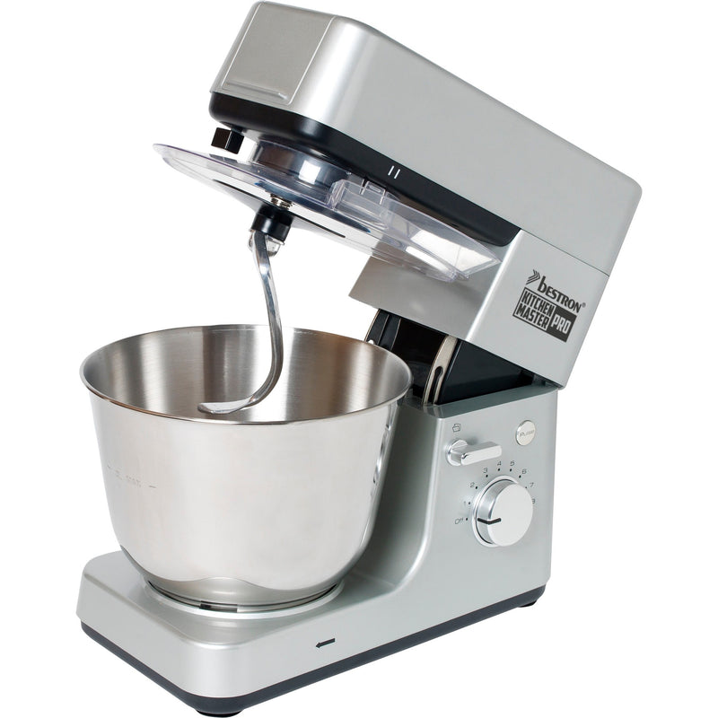 Afbeelding laden in galerijviewer, Bestron akm1600s 4-in-1 keukenmachine kitchen master pro (zilver)
