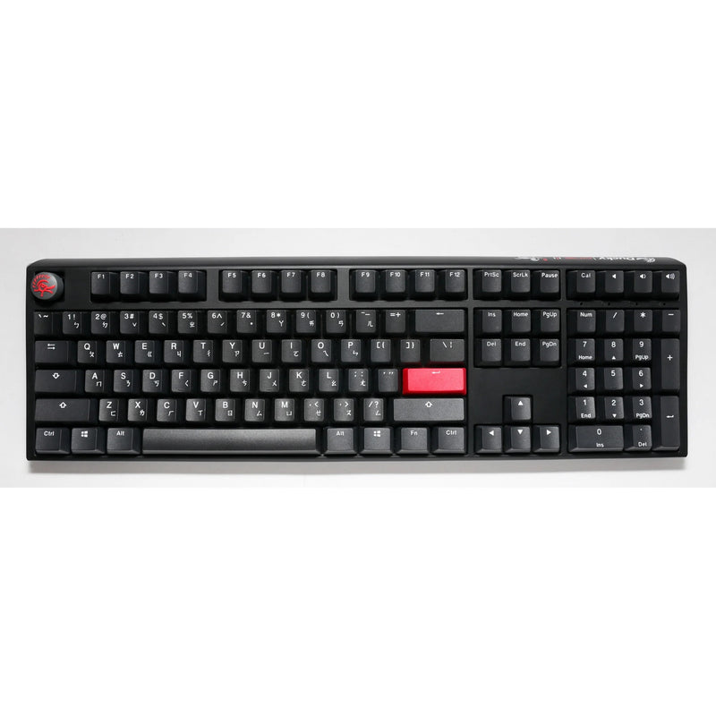 Afbeelding laden in galerijviewer, Ducky one 3 carbon black mechanisch toetsenbord (carbon, us lay-out (qwerty), cherry mx brown, 100%, pbt double shot, hot swap)
