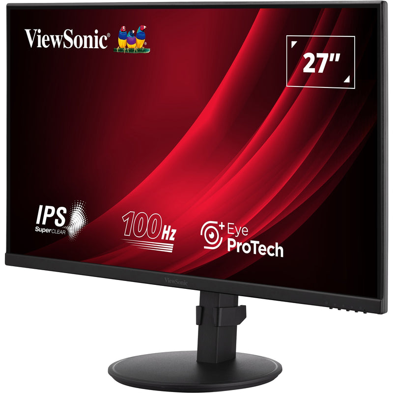 Afbeelding laden in galerijviewer, Viewsonic vg2708a-mhd 27 monitor (zwart, 1x hdmi, 1x displayport, vga, sound, 100 hz)

