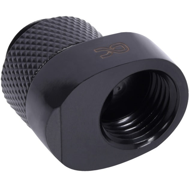 Afbeelding laden in galerijviewer, Alphacool eiszapfen 8mm offset piece rotatable g1 4 ag to g1 4 ig verbinding (zwart)
