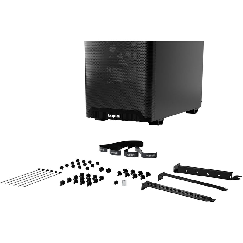 Afbeelding laden in galerijviewer, Be quiet! pure base 501 airflow midi tower behuizing (zwart | 2x usb-a | 1x usb-c)
