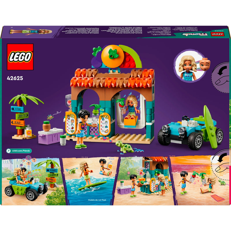 Afbeelding laden in galerijviewer, Lego friends - strand smoothiekraam constructiespeelgoed (42625)
