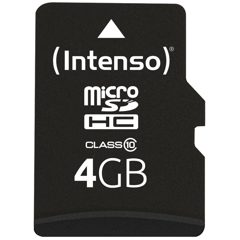 Afbeelding laden in galerijviewer, Intenso microsdhc 4gb class 10 geheugenkaart (incl. sd adapter)
