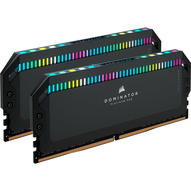 Afbeelding laden in galerijviewer, Corsair 32 gb ddr5-6000 kit werkgeheugen (zwart, cmt32gx5m2b6000c30, dominator platinium rgb, xmp)
