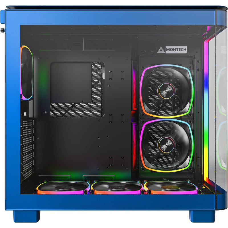 Afbeelding laden in galerijviewer, Montech king 95 pro midi tower behuizing (blauw | 2x usb-a | 1x usb-c | rgb | tempered glass)
