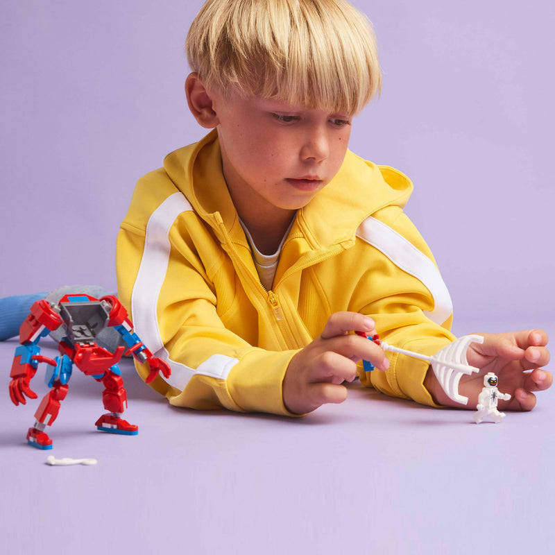 Afbeelding laden in galerijviewer, Lego marvel super heroes - spider-man mecha vs. anti-venom constructiespeelgoed (76308)
