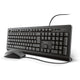 Trust primo keyboard mouse set desktopset (zwart, us lay-out (qwerty), membraan, 100%)