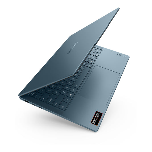 Lenovo yoga slim 7 14akp10 (83jy0082mh) 14 copilot+ laptop (blauwgroen | ryzen 7 350 | radeon 860m | 32 gb | 1 tb ssd)