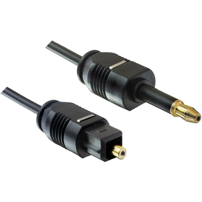 Afbeelding laden in galerijviewer, Delock toslink male -> toslink mini 3.5mm, 2m kabel (zwart, 82876)
