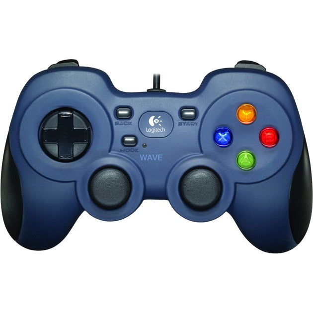 Afbeelding laden in galerijviewer, Logitech gamepad f310 (donkerblauw zwart)
