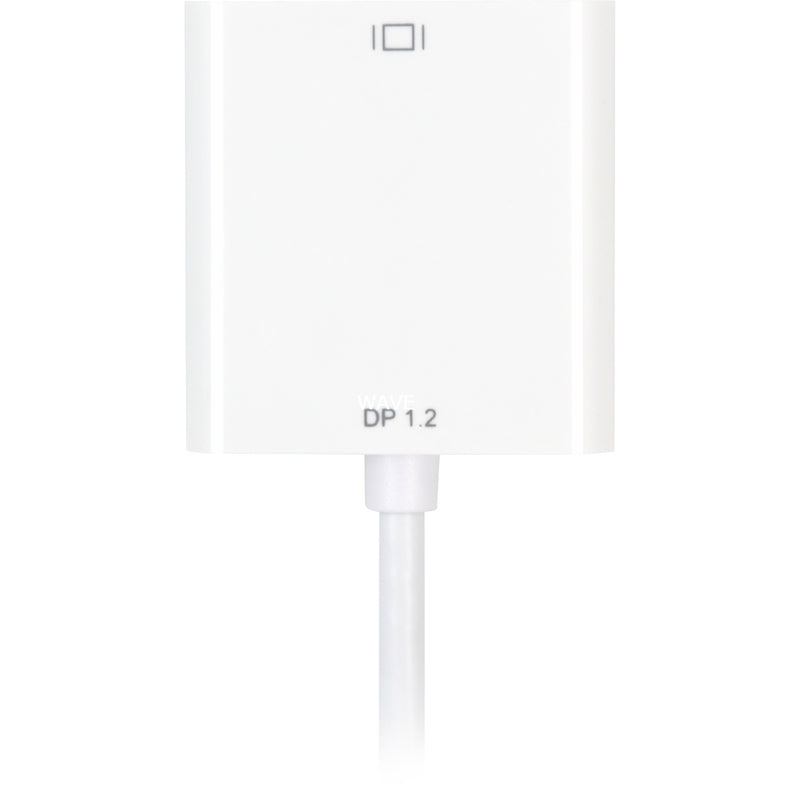 Afbeelding laden in galerijviewer, Sharkoon displayport 1.2 > dvi24+1 kabel (wit, 0,15 meter)
