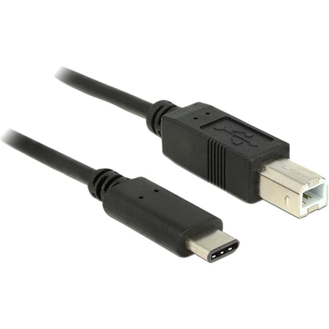 Afbeelding laden in galerijviewer, Delock usb-c 2.0 > usb-b kabel (zwart, 1 meter)
