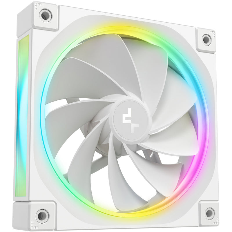 Afbeelding laden in galerijviewer, Deepcool fl12r rgb case fan (wit, 120 x 120 x 25 mm, pwm)

