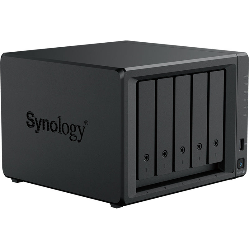 Afbeelding laden in galerijviewer, Synology diskstation ds1525+ nas (zwart, 2x lan, usb)
