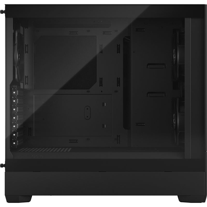 Afbeelding laden in galerijviewer, Fractal design pop silent black tg clear tint midi tower behuizing (zwart | 2x usb-a | tempered glass)
