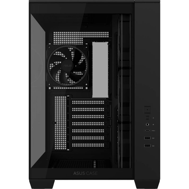 Afbeelding laden in galerijviewer, Asus a32 plus midi tower behuizing (zwart | 2x usb-a | 1x usb-c | rgb | tempered glass)
