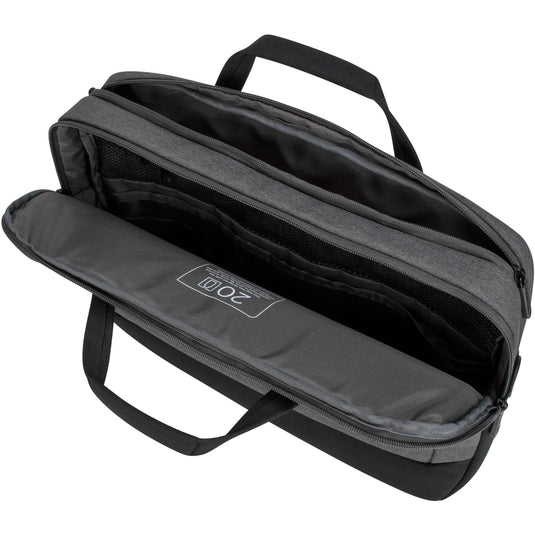 Targus cypress 15.6” briefcase with ecosmart laptoptas (grijs)