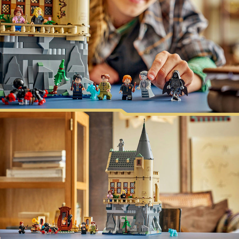 Afbeelding laden in galerijviewer, Lego harry potter kasteel zweinstein: ziekenzaal bouwpakket voor kinderen met 7 minifiguren - 76463
