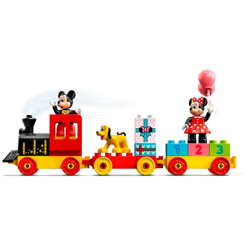 Afbeelding laden in galerijviewer, Lego duplo disney mickey minnie verjaardagstrein, bouwbaar speelgoed voor peuters 10941
