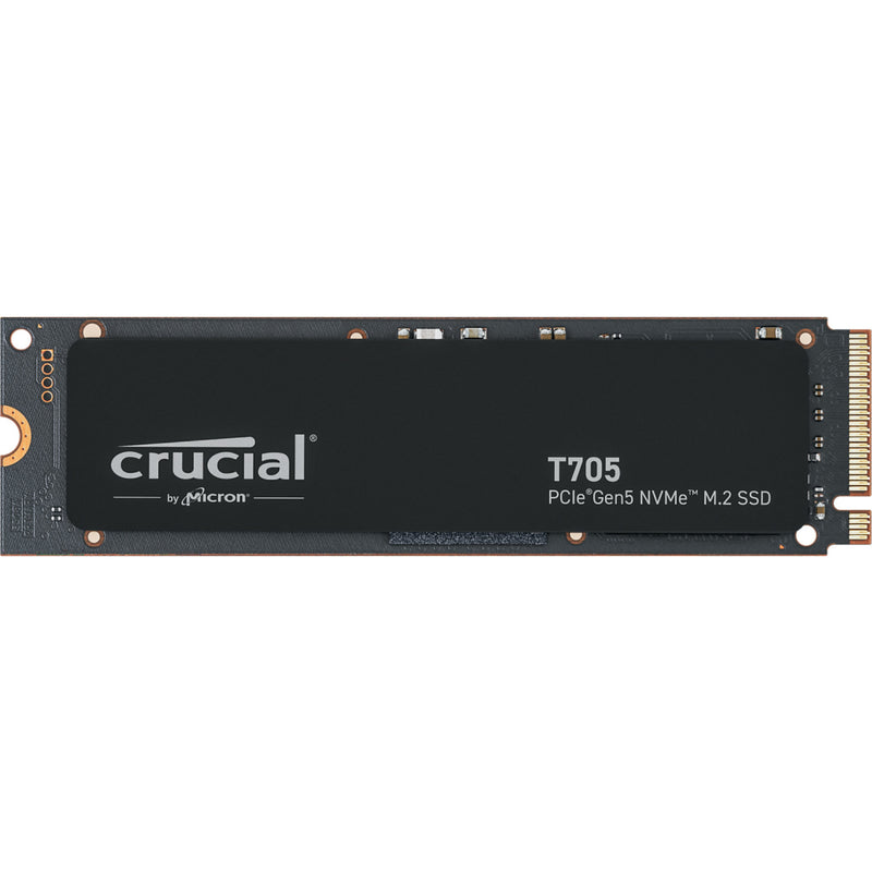 Afbeelding laden in galerijviewer, Crucial t705 4 tb ssd (zwart, pcie 5.0 x4, nvme 2.0, m.2 2280)
