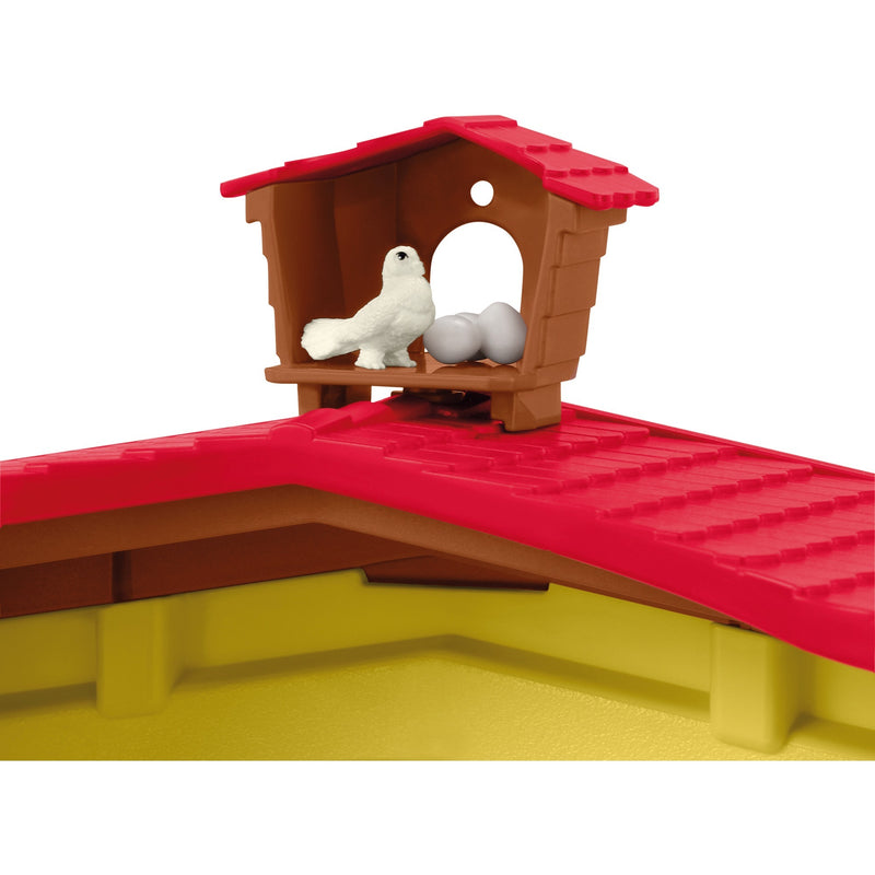 Afbeelding laden in galerijviewer, Schleich farm world - grote stal, geel speelfiguur
