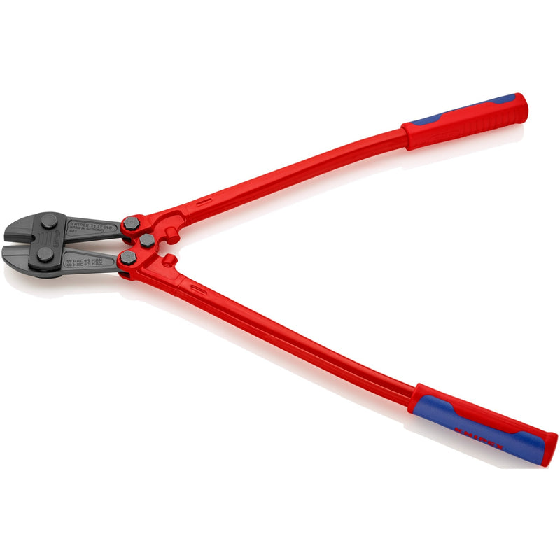 Afbeelding laden in galerijviewer, Knipex betonschaar 7172610 kniptang (rood blauw, middensnijder, geschroefd scharnier)
