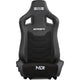 Next level racing ers4 elite reclining seat - pu leder suède edition gamestoel (zwart)