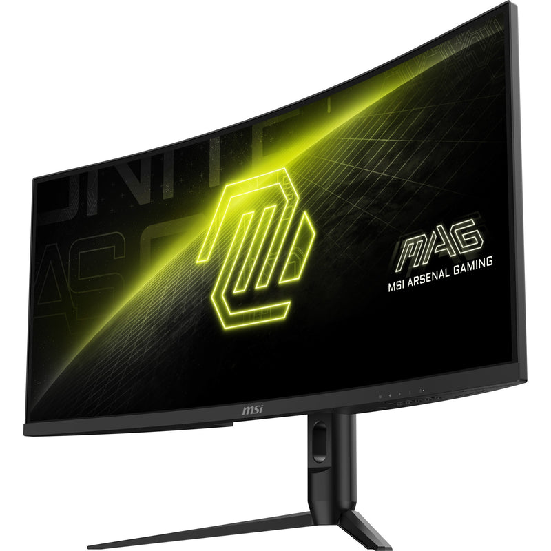 Afbeelding laden in galerijviewer, Msi mag 342cqr e2 34 curved ultrawide gaming monitor (zwart, 2x hdmi, displayport, 180 hz)
