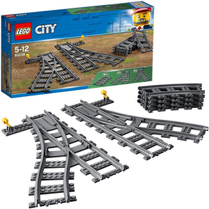 Lego city trein 60238 wissels