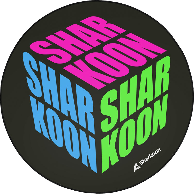 Afbeelding laden in galerijviewer, Sharkoon sfm11 floor mat (cube) beschermingsmat (pink groen)
