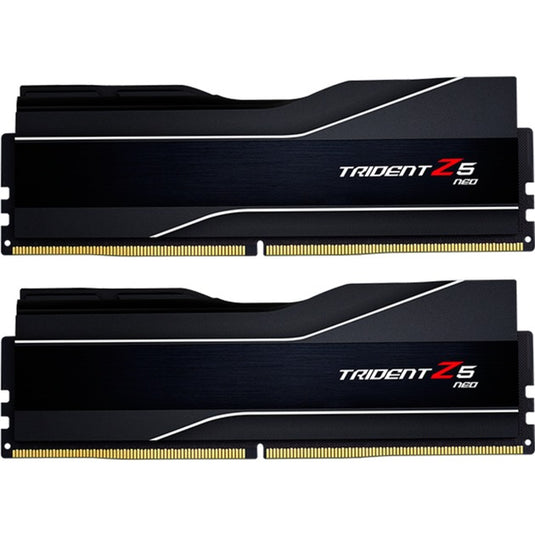 G.skill 32 gb ddr5-6000 (2x 16 gb) kit werkgeheugen (zwart, f5-6000j3038f16gx2-tz5n, trident z5 neo, expo)