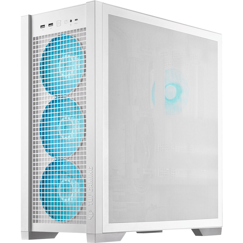 Afbeelding laden in galerijviewer, Asus tuf gaming gt302 argb midi tower behuizing (wit | 2x usb-a | 1x usb-c | rgb | tempered glass)
