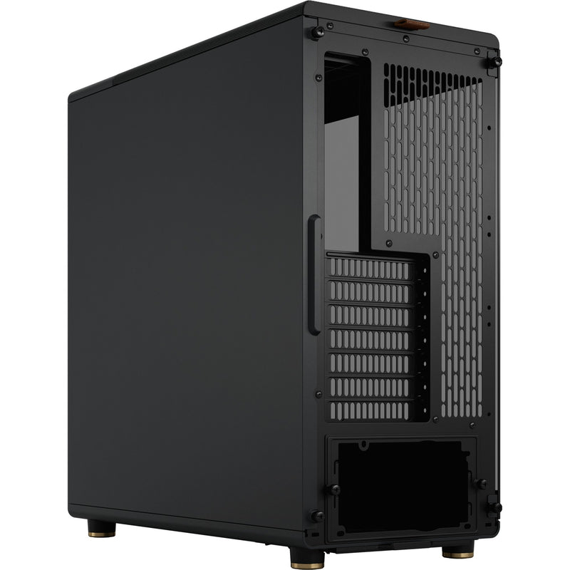 Afbeelding laden in galerijviewer, Fractal design north midi tower behuizing (zwart houtkleur | 2x usb-a | 1x usb-c | tempered glass)
