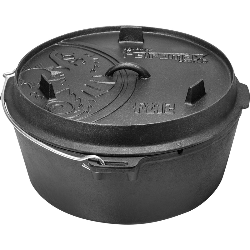 Afbeelding laden in galerijviewer, Petromax dutch oven ft12-t kookpan (zwart, 10,8 liter)
