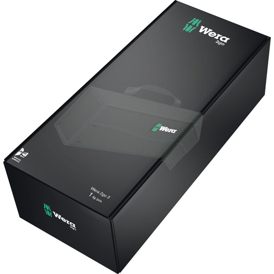 Wera 2go 3 gereedschapsbox (zwart)