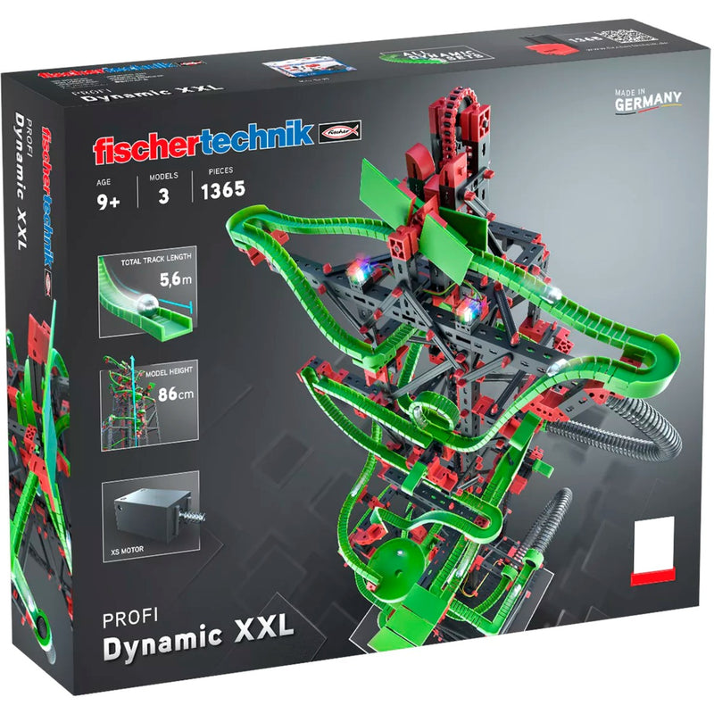 Afbeelding laden in galerijviewer, Fischertechnik marble runs - dynamic xxl kogelbaan (544619)

