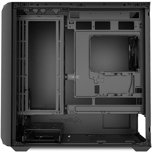 Sharkoon mk2 mini tower behuizing (zwart | 2x usb-a | 1x usb-c)