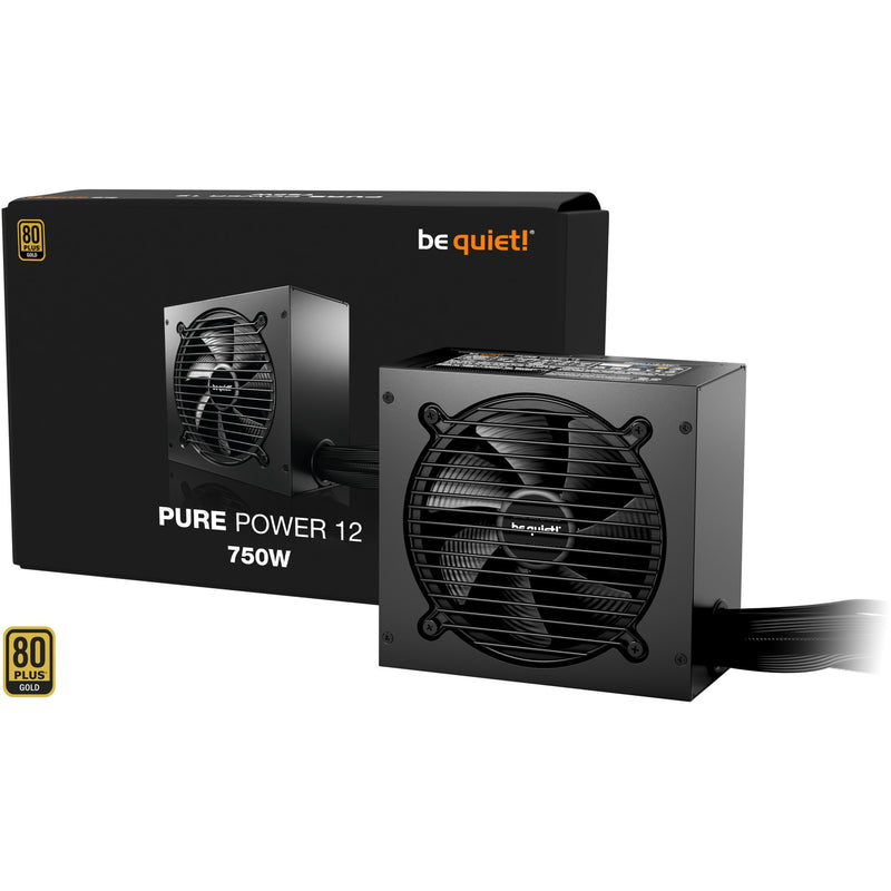 Afbeelding laden in galerijviewer, Be quiet! pure power 12 750 watt voeding (zwart, 1x 12v-2x6, 3x pcie)

