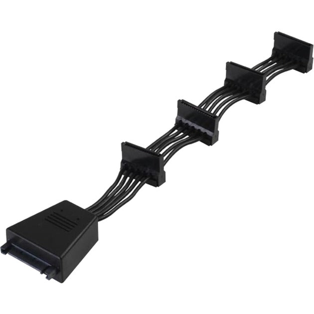 Afbeelding laden in galerijviewer, SilverStone Adapter 15-Pin SATA > 4x 15-Pin SATA
