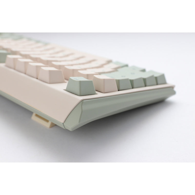 Afbeelding laden in galerijviewer, Ducky one 3 matcha tkl mechanisch toetsenbord (crème, us lay-out (qwerty), cherry mx blue, 80% (tkl), pbt double shot, hot swap)
