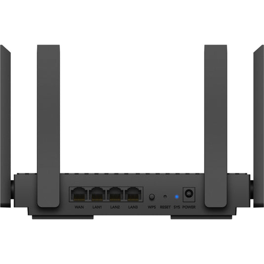 Cudy ax1500 gigabit wi-fi 6 router (zwart, app)