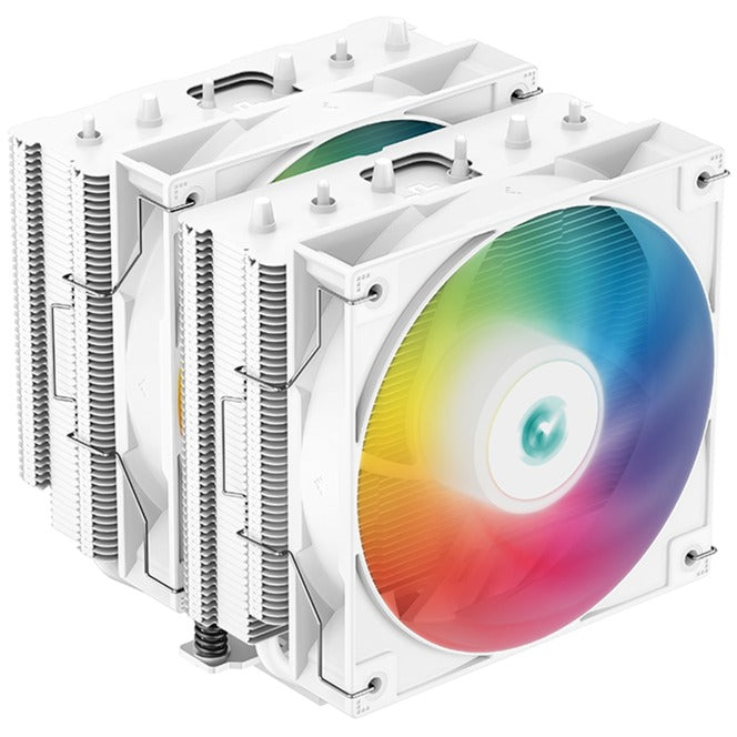 Afbeelding laden in galerijviewer, Deepcool ag620 wh argb cpu-koeler (wit, 4-pin pwm, rgb led)

