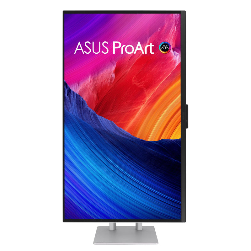 Afbeelding laden in galerijviewer, Asus proart display pa27ucdmr 26.5 4k uhd monitor (zilver, hdmi, displayport, usb-a, usb-c, 2x thunderbolt 4)
