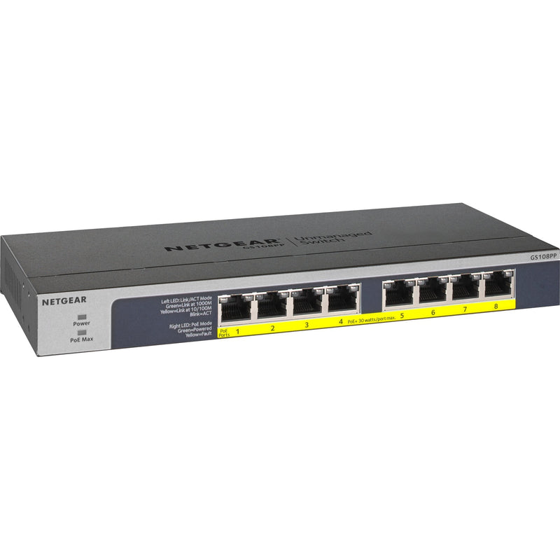 Afbeelding laden in galerijviewer, Netgear gs108pp switch
