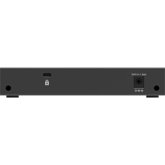 Netgear 5-port gigabit ethernet poe+ unmanaged switch (gs305pp) (zwart)