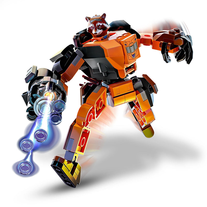 Afbeelding laden in galerijviewer, Lego marvel - rocket mechapantser constructiespeelgoed (76243)
