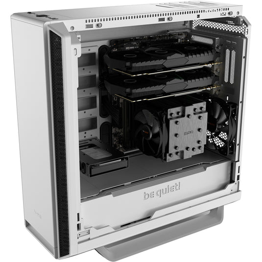 Be quiet! silent base 802 midi tower behuizing (wit | 2x usb-a | 1x usb-c)